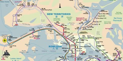 HK carte de métro